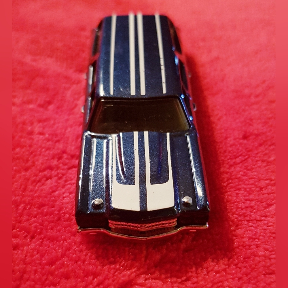 1970 Chevrolet Chevelle SS Station Wagon Die-cast Car Navy Blue 1:64 Hot Wheels